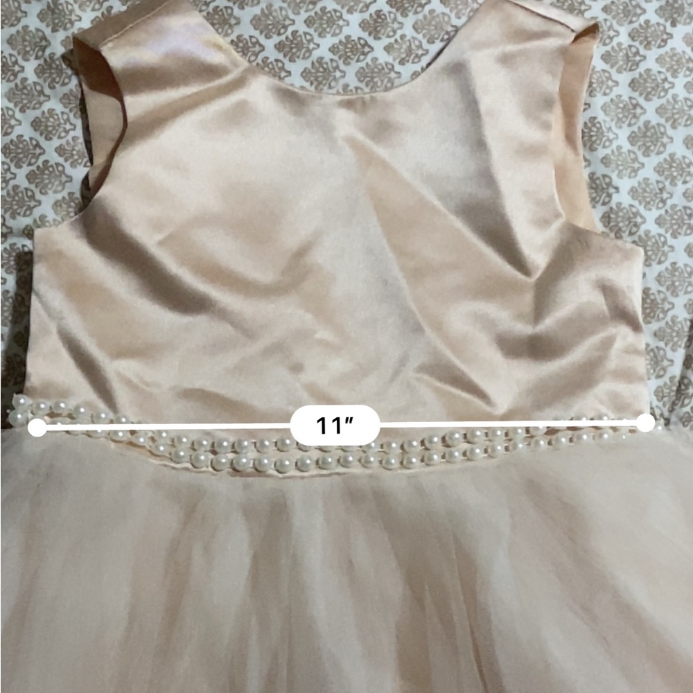 Flower Girl Dress Champagne Color - Picture 9 of 9